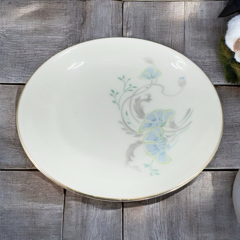 Vintage 1985 Royal Doulton MOONFLOWER Round Dish Plate Porcelain England China